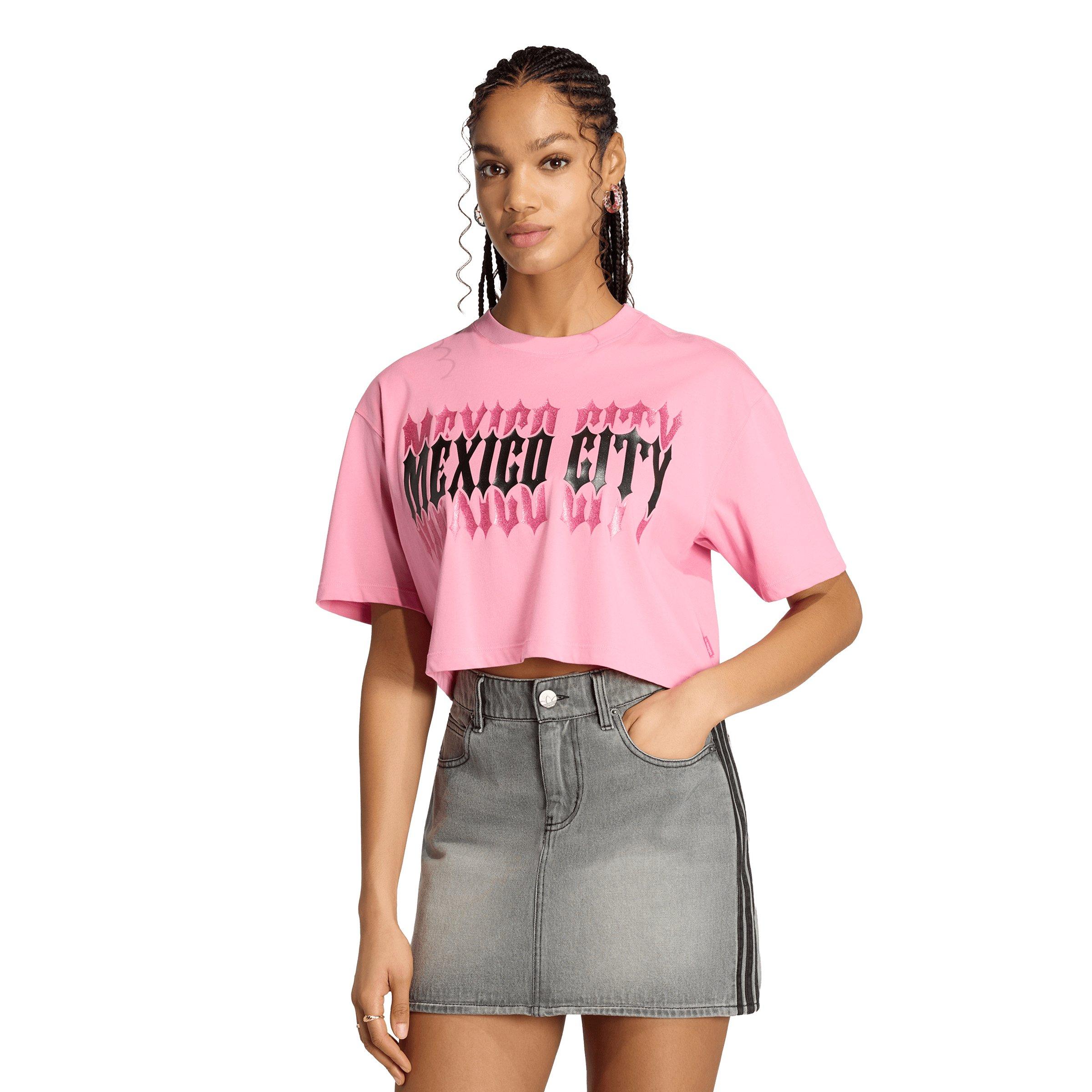 adidas Originals Women's FIFA World Cup 26™ Host City Mexico City T-Shirt - Pink